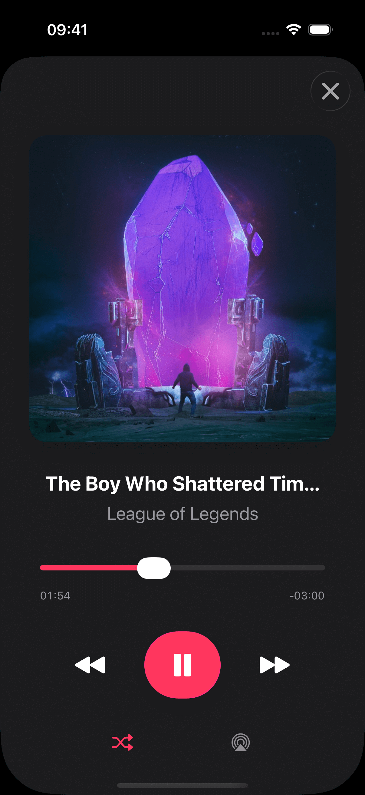 Soundlight audio player